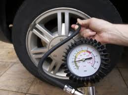 set higher winter tire pressure in your garage