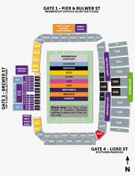 Seating Map Perth Glory Stadium Seating Png Image