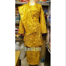 Pakaian adat tradisional melayu riau (perpustakaan.id). Baju Adat Melayu Riau Dewasa Perempuan Shopee Indonesia