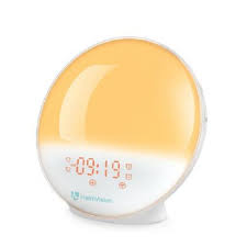 Heimvision Sunrise Alarm Clock W Wake Up Light Shophq