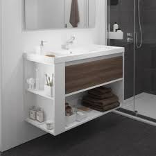 Cosmic B Smart Waschtisch Mit Waschtischunterschrank Und 1 Auszug Und 1 Ablagefach Front Esche Weiss Korpus Weiss B080108011926 Waschtisch Waschtischunterschrank Badezimmerideen