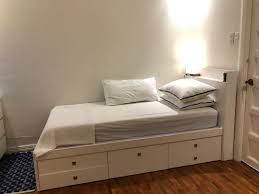 It's an ideal solution for a room that's in need of more space. Ikea Single Bed Frame With Storage Furniture Home Living Furniture Bed Frames Mattresses On Carousell