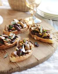 Mushroom Olive Bruschetta Recipe Stuffed Mushrooms Bruschetta Recipe Yummy Appetizers