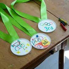 Inicio para niños medallas olímpicas hechas con masa de sal. 9 Ideas De Medallas Medallas Para Ninos Medallas Manualidades Para Ninos