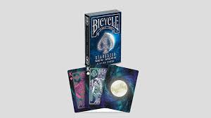 Get lost in space with this beautifully illustrated deck of cards. Bicycle Stargazer New Moon Playing Cards