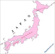 You can print, download or embed maps very easily. Japan Outline Map