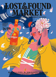 Lost and found vintage market. Lost And Found Market Poster Communication Arts