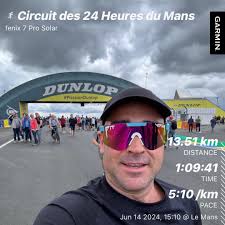 Any motorsport fans will recognise this as the Dunlop Bridge at the  infamous Le Mans 24h circuit. I took the opportunity to run around the race  track yesterday! Such an amazing experience!