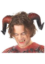 Adult Demonic Teeth and Devil Horns | Devil Accessories