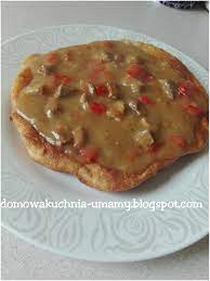 Langosz tradycyjny , langosz z gulaszem i langosz z bolognese. Ala Langosz Z Gulaszem Domowa Kuchnia U Mamy