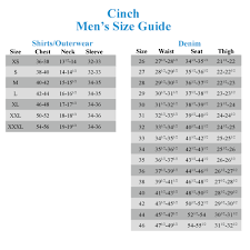 cinch boys shirt size chart bedowntowndaytona com