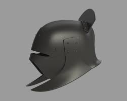 Uruk Hai Helmet 3d Print Model In 2020 Print Models 3d Printing 3d Printable Models