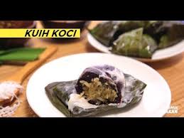 Kuih koci is one of the traditional snack or dessert popular among the malay and the chinese peranakan. Resepi Kuih Koci Seismik Makan Youtube
