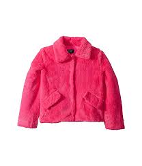 bardot junior cole plush jacket big kids zappos com