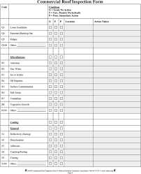 Utilize a check mark to indicate the answer where required. Commercial Roof Inspection Form Pdf Free Download