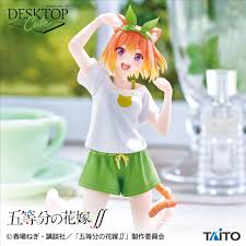 五等分の花嫁∬ Desktop Cute フィギュア 中野四葉～描き下ろしCat