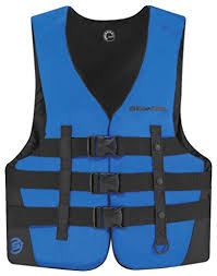 Brp Sea Doo Sandsea Nylon Pfd Life Jacket Vest Medium Blue