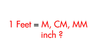 The centimeter practical unit of length for many everyday measurements. Quiz How Many Meters Is 1 Feet