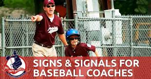 baseball signs and signals my youth baseball