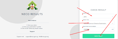 2020 neco result has been fully uploaded online, and it can be access from the council's result checking portal. Neco Ncee Common Entrance Result Checker 2020 2021 Photos