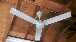 (hvls) ceiling fans mount to a ceiling to circulate air from overhead so they don't take up floor space. Dayton Leading Edge Industrial Commercial Ceiling Fan Model 5600 1 Youtube