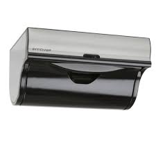Had aluminum, saran wrap and wax paper in cabinet drawer. Innovia Home Innovia