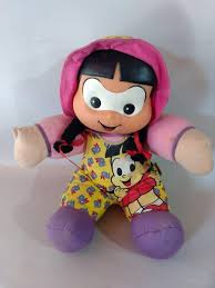 Chico bento e rosinha d5330.0/19. Boneca Rosinha Turma Da Monica Multibrink Tecido E