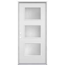 6 Panel Single Primed Steel Fire Rated