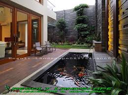 Tukang Kolam Minimalis Koi Jakarta Timur Barat Selatan Utara Pusat Di 2020 Kolam Ikan Ide Halaman Belakang Kolam