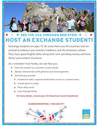 Host Families Hosting An Exchange Student Exchange Student Foreign Exchange Student