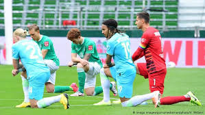 If you looking for table of 1. Bundesliga Teams Take A Knee To Support Black Lives Matter Movement News Dw 07 06 2020