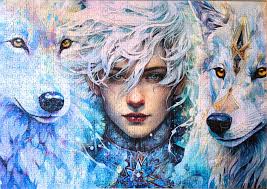 Challenging Wolf-Themed Jigsaw Puzzle from ENJOY Puzzle