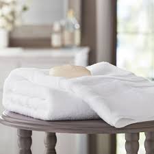 Hotel Premier Collection 100% Cotton Luxury Bath Towel, White, 1 unit
