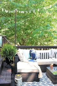 How To Hang Outdoor String Lights The Deck Diaries Part 3 Making Lemonade