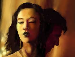 What do you think of the promotional posters for the Wong Kar-Wai film  series in Mexico City?