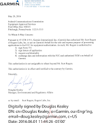 Err on the side of formality, and if you need any help figuring out how to . 03337 Digital Transmission System 2402 2480 Mhz Cover Letter Rogers Agent Letter No Expiration Signed Garmin