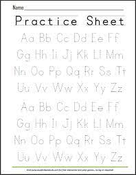 In this video, we will learn how to write letters from a to z uppercase and as a bonus you will also learn the different kinds of . Printable Alphabet Writing Practice Worksheets Goodworksheets