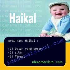 Untuk mencari sumber inspirasi penamaan bayi lelaki anda, silahkan lihat juga daftar lainnya seperti rangkaian nama bayi laki laki islami yang telah diposkan achmad adya surya = lelaki yang memiliki keutamaan akhlak achmad, ahmad : Ini Arti Nama Haikal Dalam Islam Idenamaislami Com