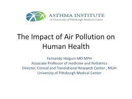 The classiﬁcation of air pollutants is based mainly on the. Ppt The Impact Of Air Pollution On Human Health Powerpoint Presentation Id 6085849