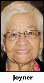 MARY JOYNER Obituary (1922