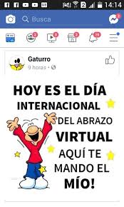 Pero en el día internacional del abrazo 2021 podemos igualmente hacerlo a aquellas personas convivientes y que más queremos y también mostramos algunas alternativas para no hacerlo físicamente. Abrazo Abrazo Gaturro Dia Internacional De