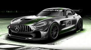 Think Of The Mercedes Amg Gt4 Race Car As A Super Serious Gt R Mercedes Amg New Mercedes Amg Mercedes Amg Gt R