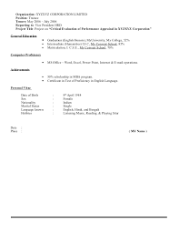 There are two other popular. Fresher Hr Executive Resume Model 103