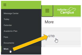 Attention Parents/Guardians If you need your child's Student Testing ID  Number(GTID #) you can log into your Infinite Campus Parent Portal Account  and retrieve it. The GTID number can also be found