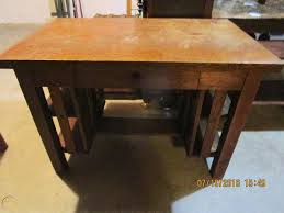 Stunning french antique gothic tiger oak buffet with heavily carved griffin arms, coat of arms crest, central griffin face, and pawed feet. Antique Arts Crafts Tiger Oak Mission Desk Library Bookcase Drafting Table 1842042579