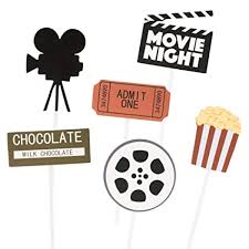 Free standard shipping with $49 orders. Ercadio 24 Pack Movie Cupcake Toppers Movie Night Cupcake Picks Hollywood Theme Baby Shower Birthday Party Cake Decoration Amazon Com Grocery Gourmet Food