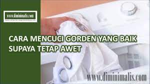 Mencuci gorden secara rutin seringkali belum menjadi aktivitas yang biasa dilakukan. Diminimalis Com Cara Mencuci Gorden Yang Baik Supaya Tetap Awet Youtube