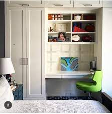 This chic san francisco bedroom features a small office space that includes antique steel engraved prints, gilded sconces and an antique desk chair. 32 Creative Kids Desk Ideas Best Children S Desk Ideas