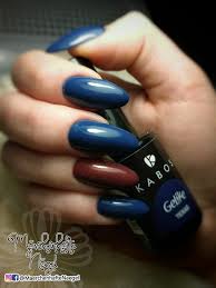 Dark Nails Blue Nails Design Almond Nails Blaue Nagel In Mandel