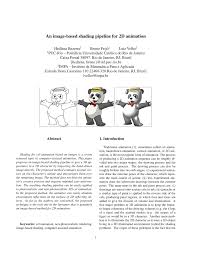 History of animation 1900's to 1950's enchanted drawing (1900) j. Pdf An Image Based Shading Pipeline For 2d Animation